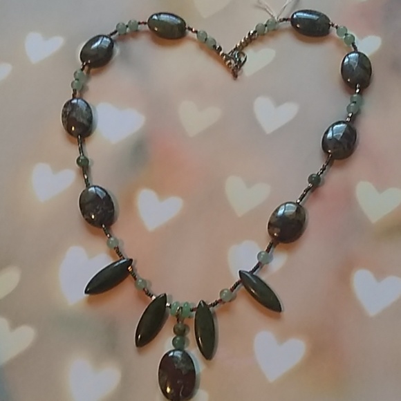 💝AWESOME CHRYSOPRASE NECKLACE 💖🤗 - Picture 2 of 8